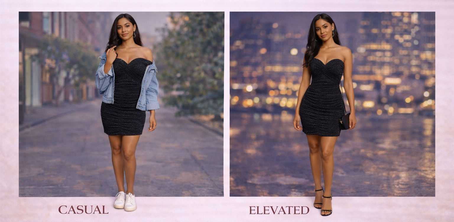 The midnight muse dress