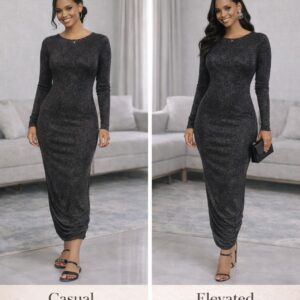 Midnight Glimmer dress