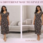 The Belle Noir Dress