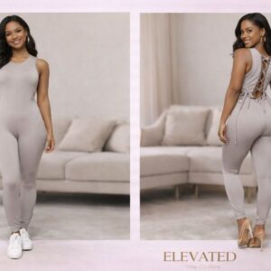 The luna lace back jumpsuit