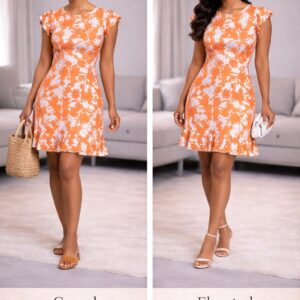 The Citrus Muse Dress