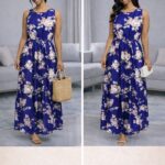 The bluebell breeze maxi dress