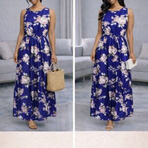 The bluebell breeze maxi dress