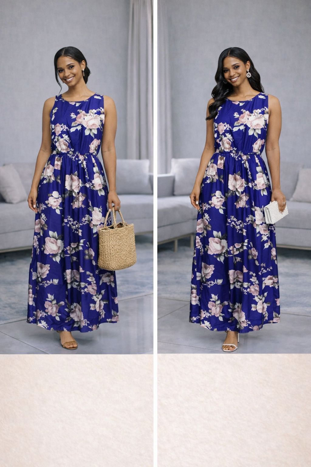 The bluebell breeze maxi dress