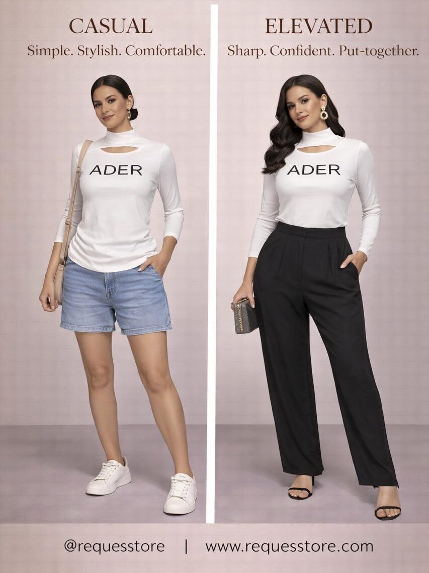 The ader sleek cut top