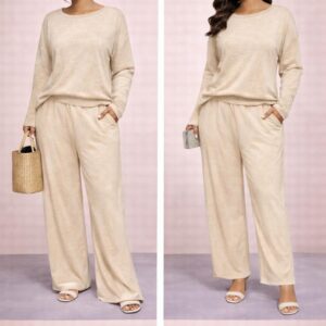 Soft luxe lounge set