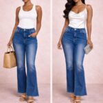 The go to wide leg jeans