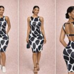 The monochrome muse dress