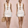 The ivory whisper Mini dress