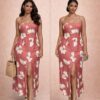 The rose petal dress