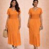 The sunset ease maxi dress