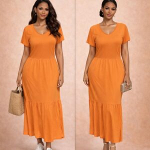 The sunset ease maxi dress