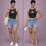 The it-girl basics denim set