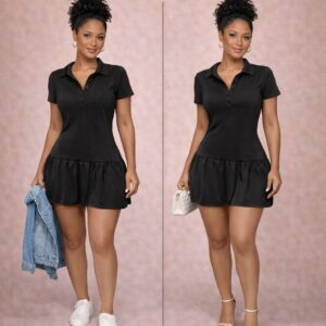 The casual-to-chic mini dress