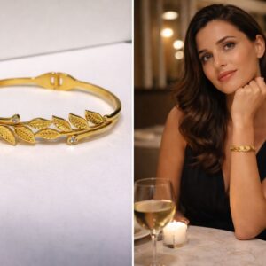 The Aurelia leaf bracelet