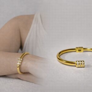The Luxe bolt cuff
