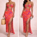 The  coral heat maxi