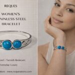 Azure harmony cuff bracelet