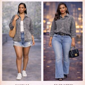 The greyline denim shirt jacket