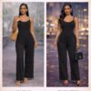 The noir ease jumpsuit