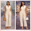 The ivory grace jumpsuit