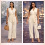 The ivory grace jumpsuit
