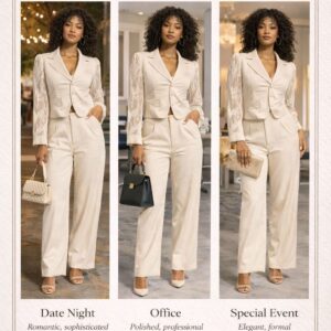 Two piece The ivory allure set