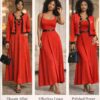 Two piece dress suit set
