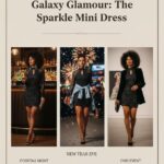 The sparkle mini dress