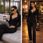 The noir lace jumpsuit