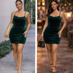 The velvet hour dress