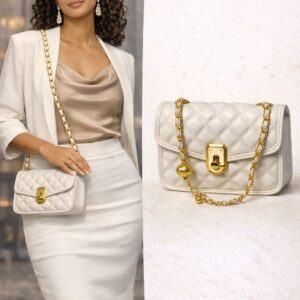The royal cream chain bag