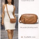 cognac crossbody bag