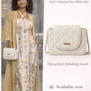 quilted mini chain bag