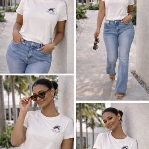 Graphic Tee & Denim jeans