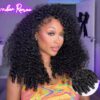 Burmese curly mix fibre Hair Wig