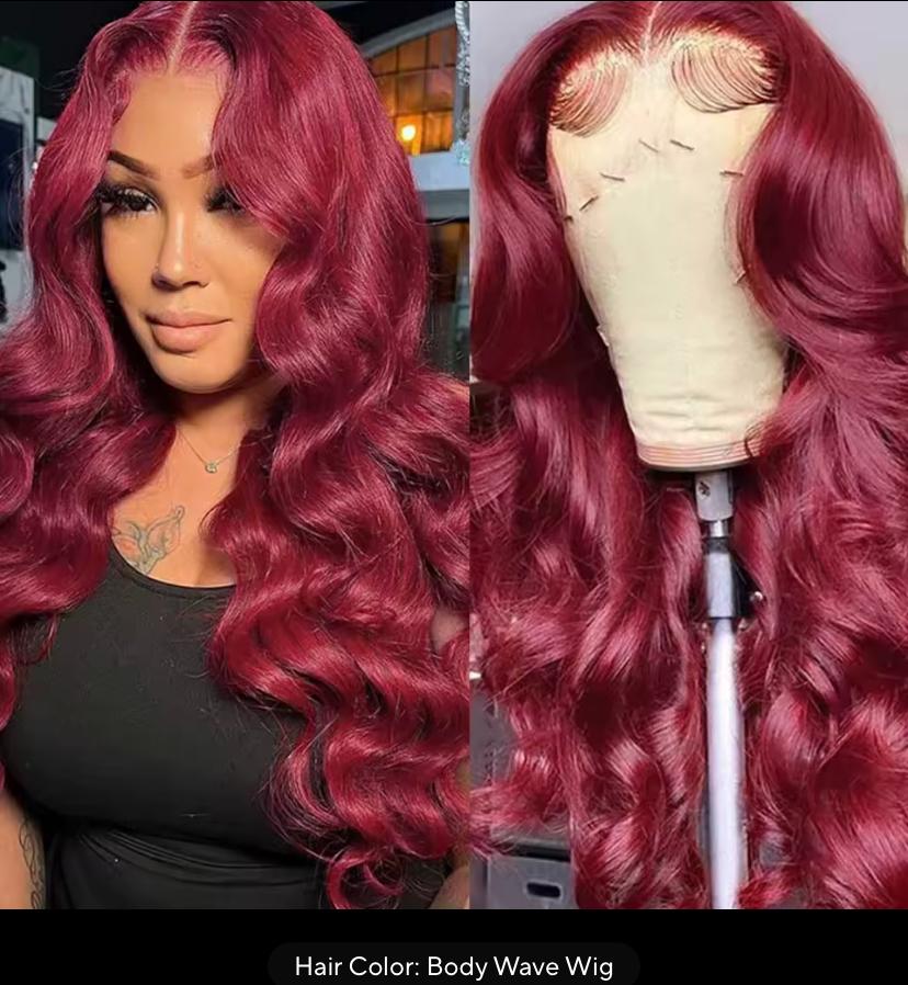 Burgundy Body Wave