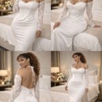 Bridal whisper dress