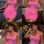 Pretty problem mini dress