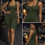 Contour fit romper