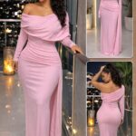 Blush muse gown dress