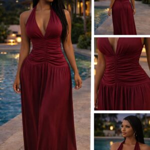 Bordeaux muse gown