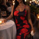 Rose night dress