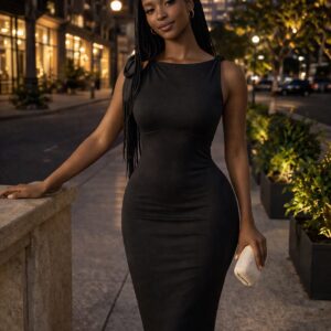 Midnight minimal dress