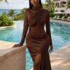 Chocolate muse dress