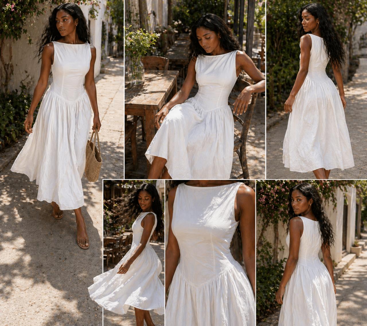 Soft summer dress