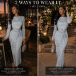 Silhouette grace gown