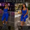 Lace-up front set