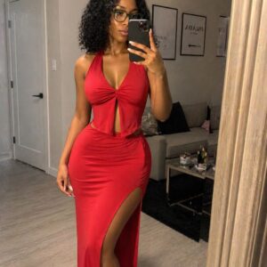 Wine hour two piece set