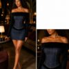 Velvet noir set